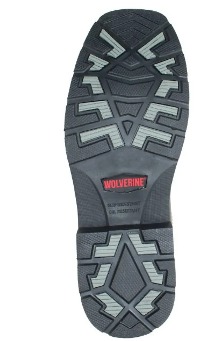 Wolverine Mens  Rancher Pull On Waterproof Steel-Toe  Work Boot Waterproof Shoes Summer