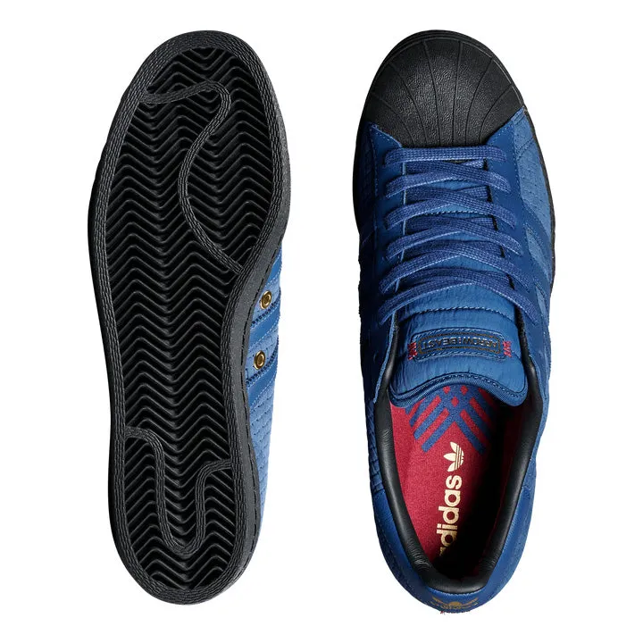 Discount Skate adidas x Arrow & Beast Superstar ADV Night Marine/Core Black