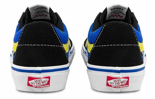 Vans Skate SK8 Low Black Dazzling Blue Shoes Shop Near Me Skate