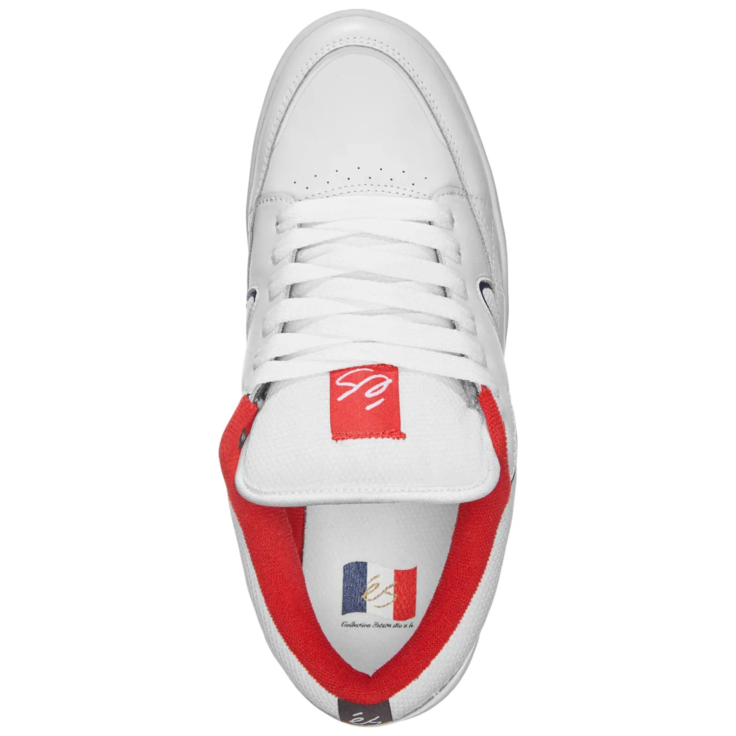 Es Skateboard Shoes Sophisto White/Navy/Red 90's Dc Skate