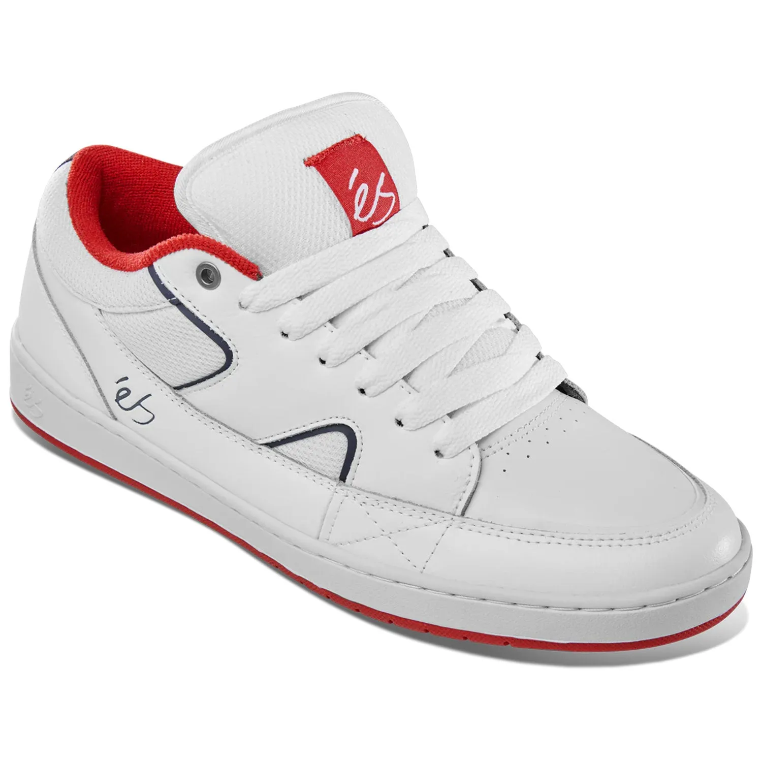 Es Skateboard Shoes Sophisto White/Navy/Red Frenzy Skate