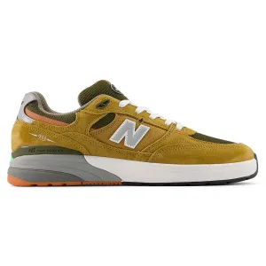 Platform Skate Shoes NB NUMERIC REYNOLDS 933 CAMEL / DARK BROWN