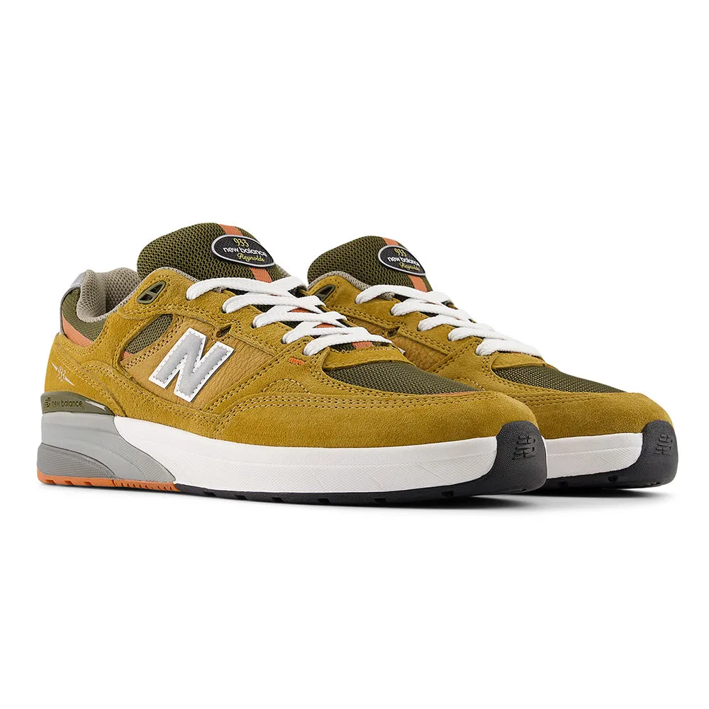 NB NUMERIC REYNOLDS 933 CAMEL / DARK BROWN Lakai Riley Hawk