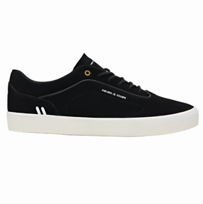 Goth Skate Shoes Hours is Yours Code V2 Skate Shoe - Black/Off White