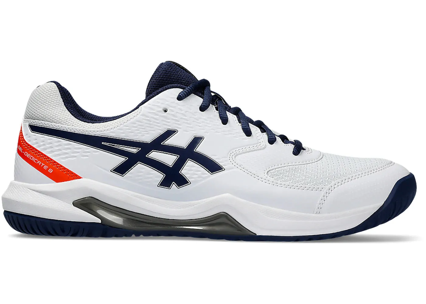 ASICS Gel-Dedicate 8 White Blue Expanse Asics Shoe Size Vs Nike