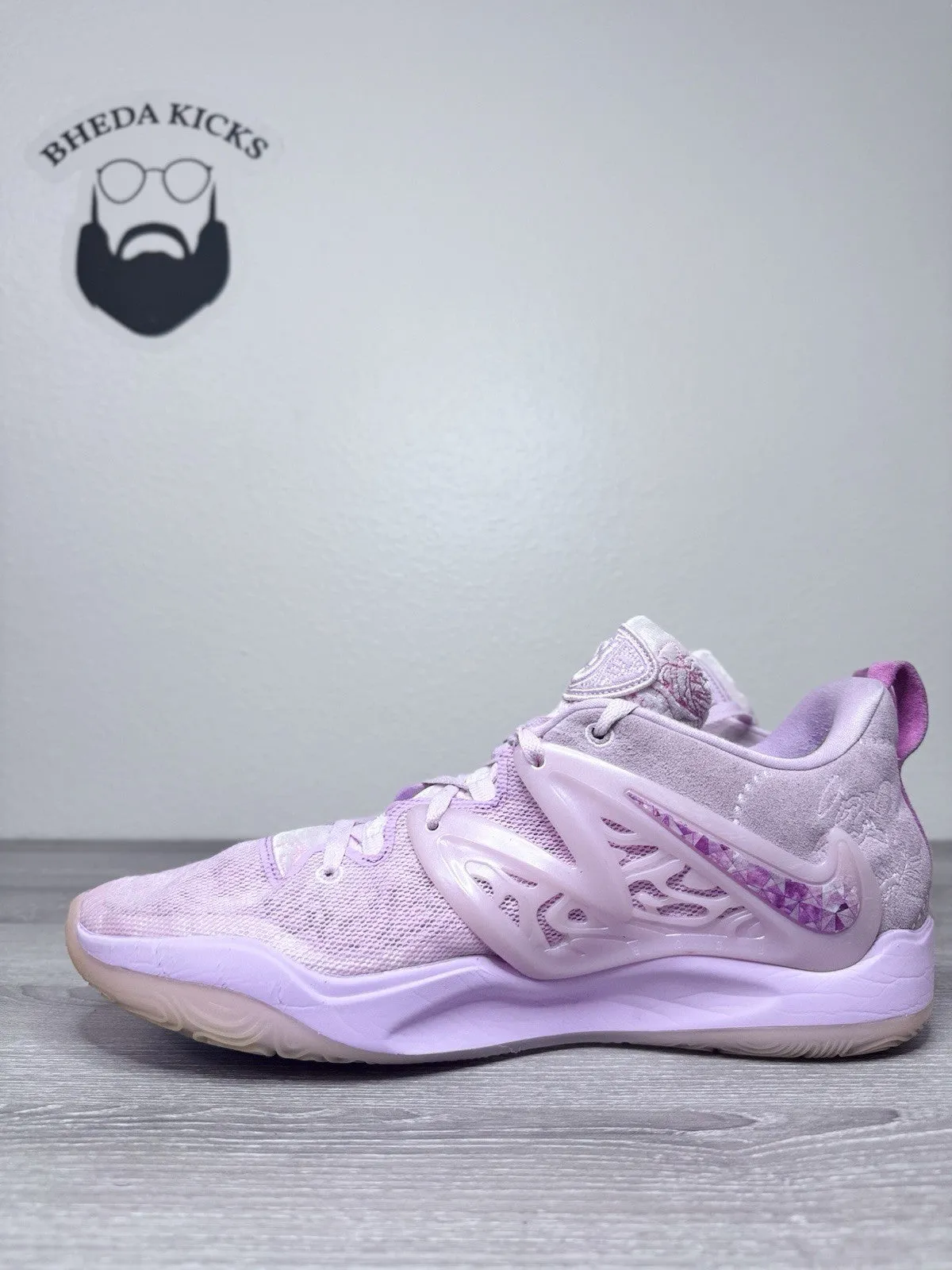 Size 15 - Nike KD15 NRG Low Aunt Pearl Pink Basketball Shoes DQ3851-600 Men Best Sneakers For Sprinting