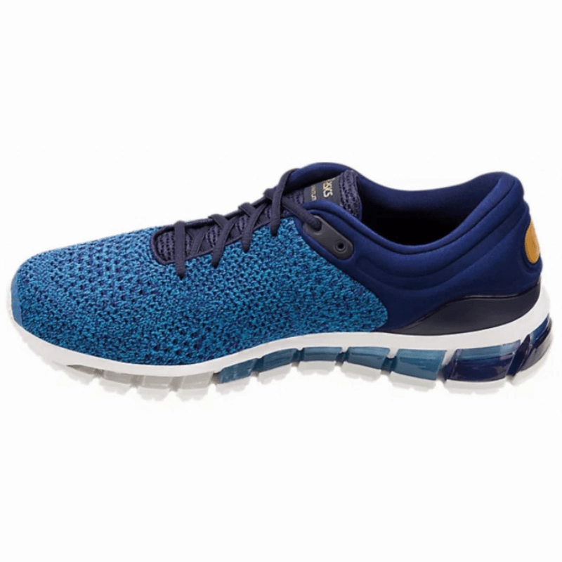 Men's Asics Gel-nyc Casual Shoes Mens Asics Gel-Quantum 360 Knit 2 Indigo Blue/Peacoat/Pale Gold
