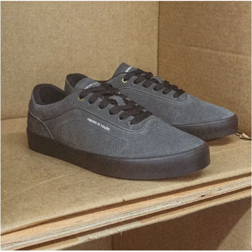 Hours is Yours Code V2 Skate Shoe - Gunmetal/Grey Vegan Skate Shoes 2024