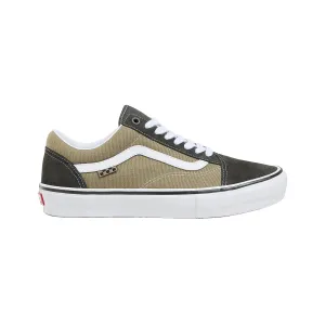 Skate Shoe Logos Vans Skate Old Skool Shoes - Gothic Olive