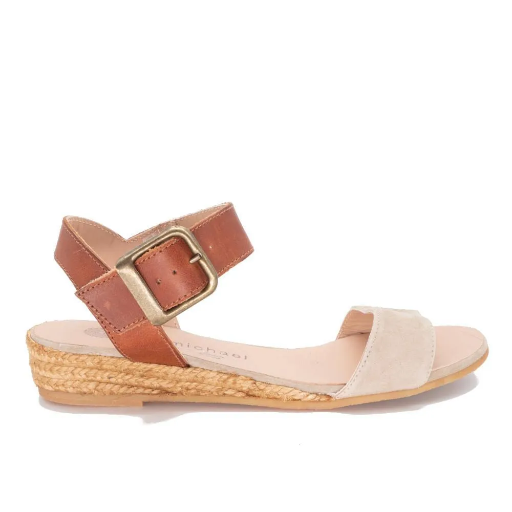 Brioso Sandals Eric Michael Hylena Amanda Beige