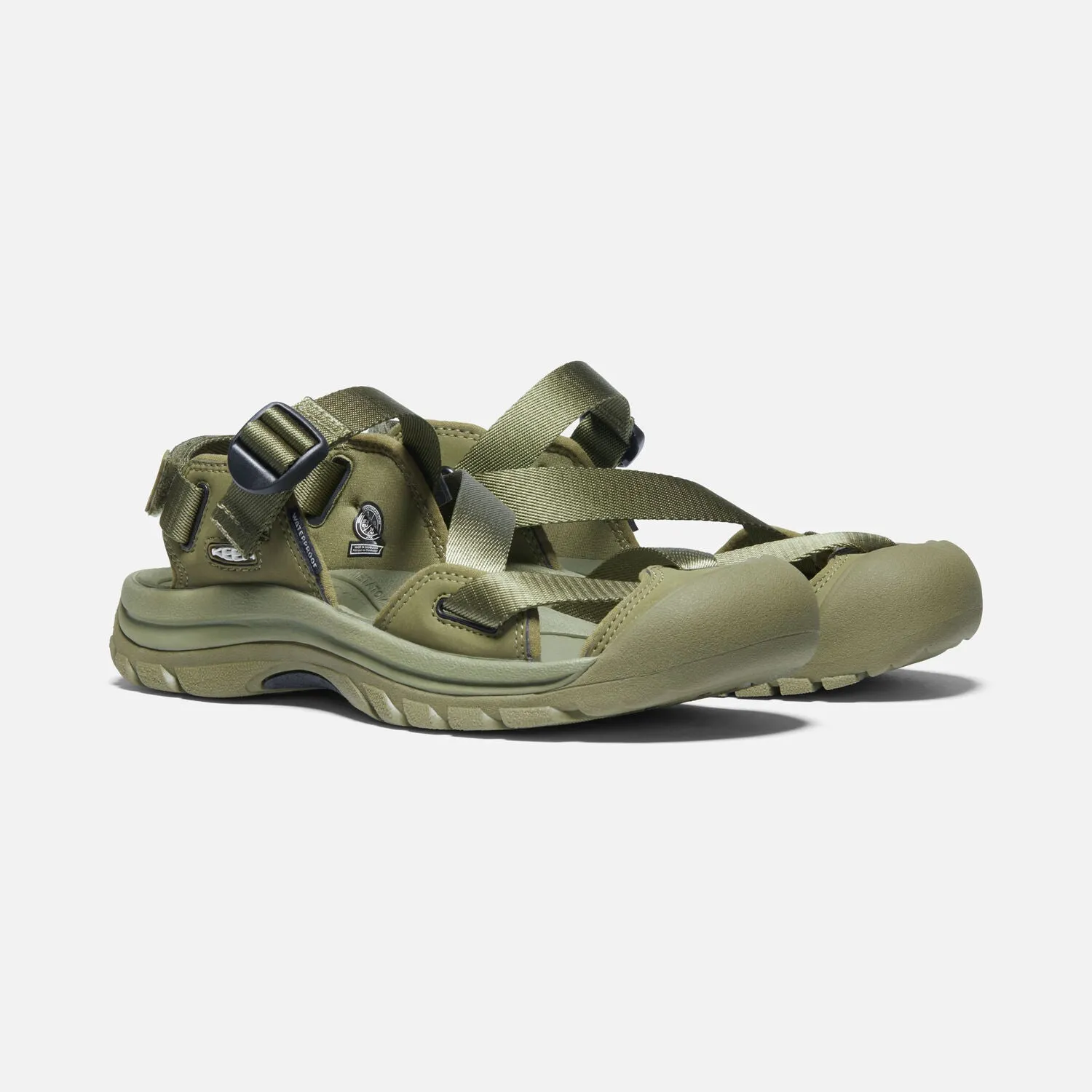 Thong Sandals Shoes Keen Women's Zerraport II Sandal Olive