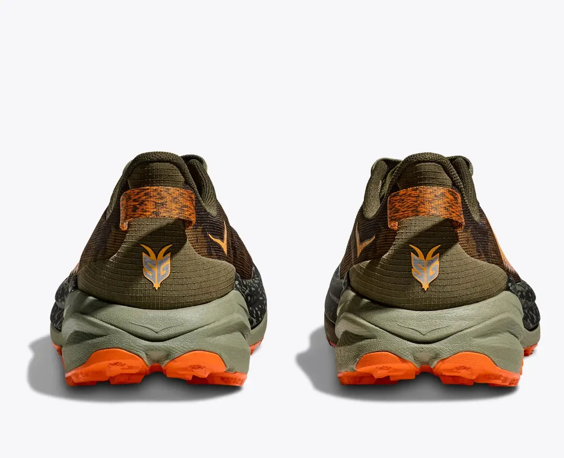 Shoes For Overpronation Hoka Speedgoat 6 Wide Men's - Antique olive / Squash