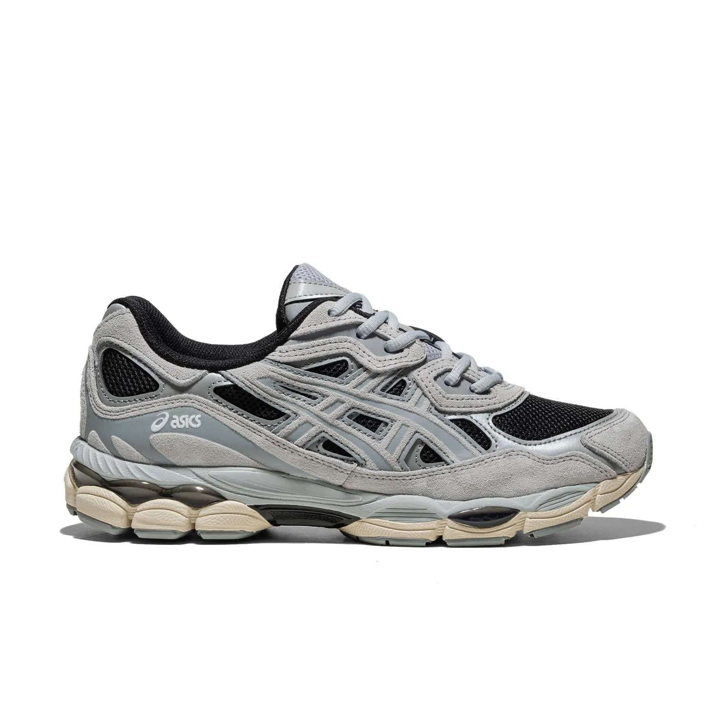 Asics Gel-NYC Black/Piedmont Grey Low Drop Asics Running Shoes