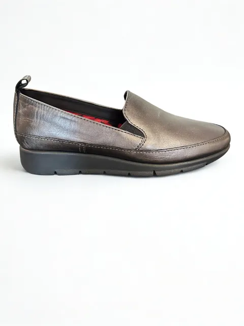 Light Weight Casual Shoes Saydo - Frida Satin Anthracite