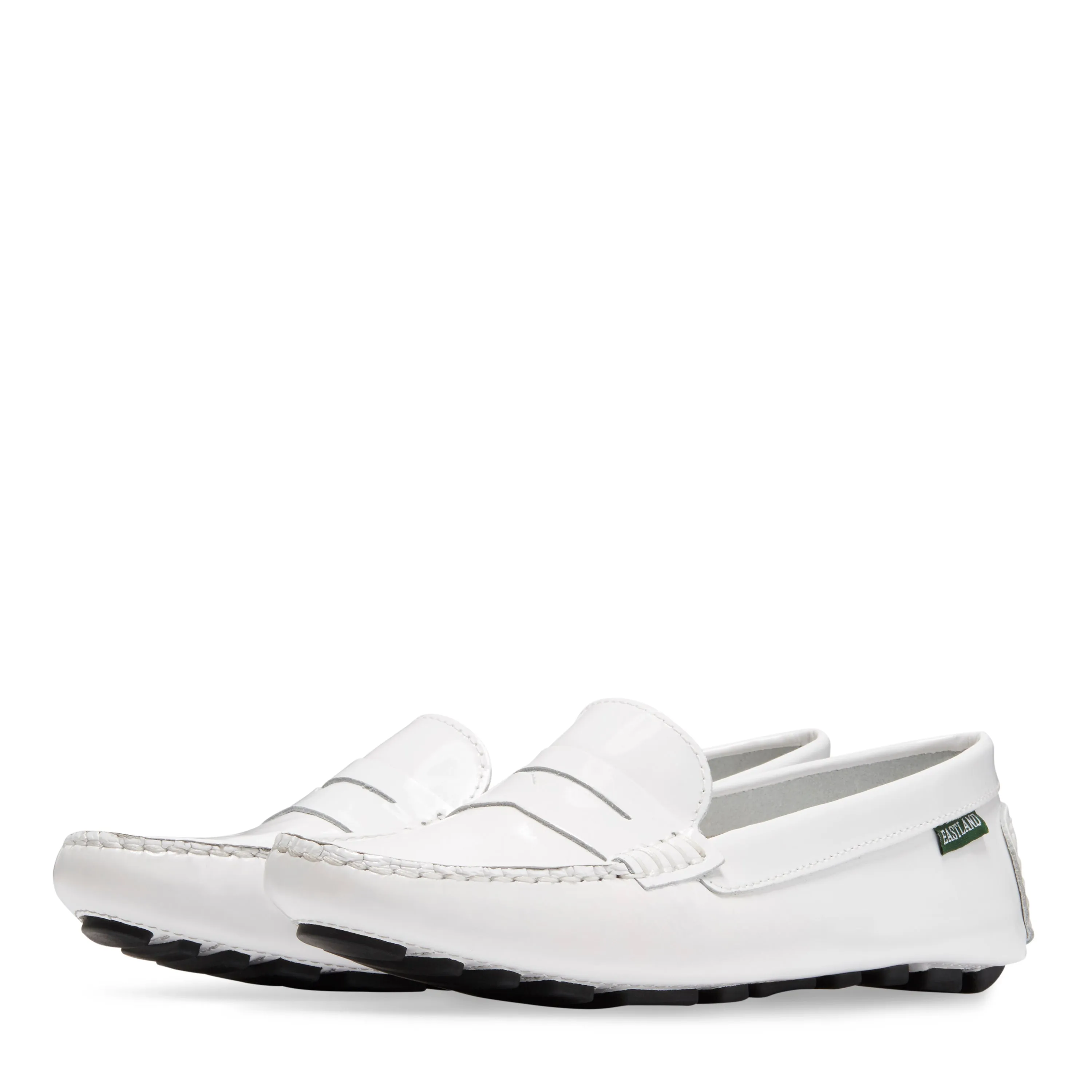 Loafers Vans Women's Patricia Penny Loafer Driving Moc White Patent