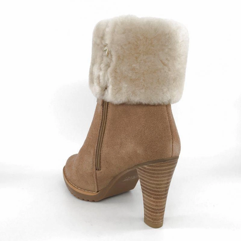 MUBO UGG BOOTS High Heel Insole TPR Sole Chestnut High Heel Grips