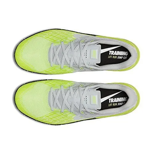 Nike Mens Metcon 3 Training Shoes Track Platinum/Black/Volt Green 852928-006 Size 9.5 Best Running Shoes Beginner