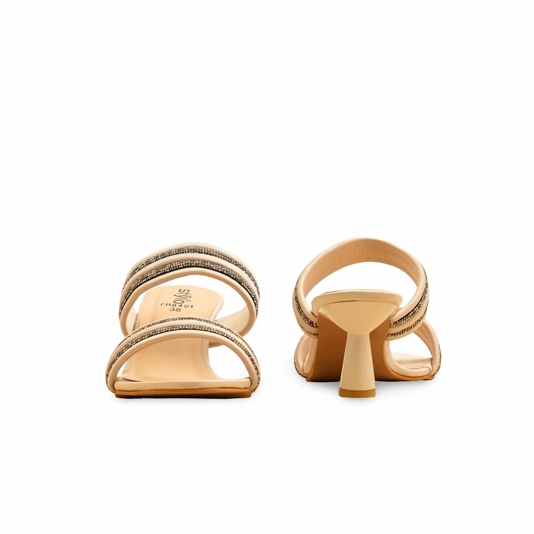 Popular Slide Sandals Fawn Formal Slipper For Women FR8401