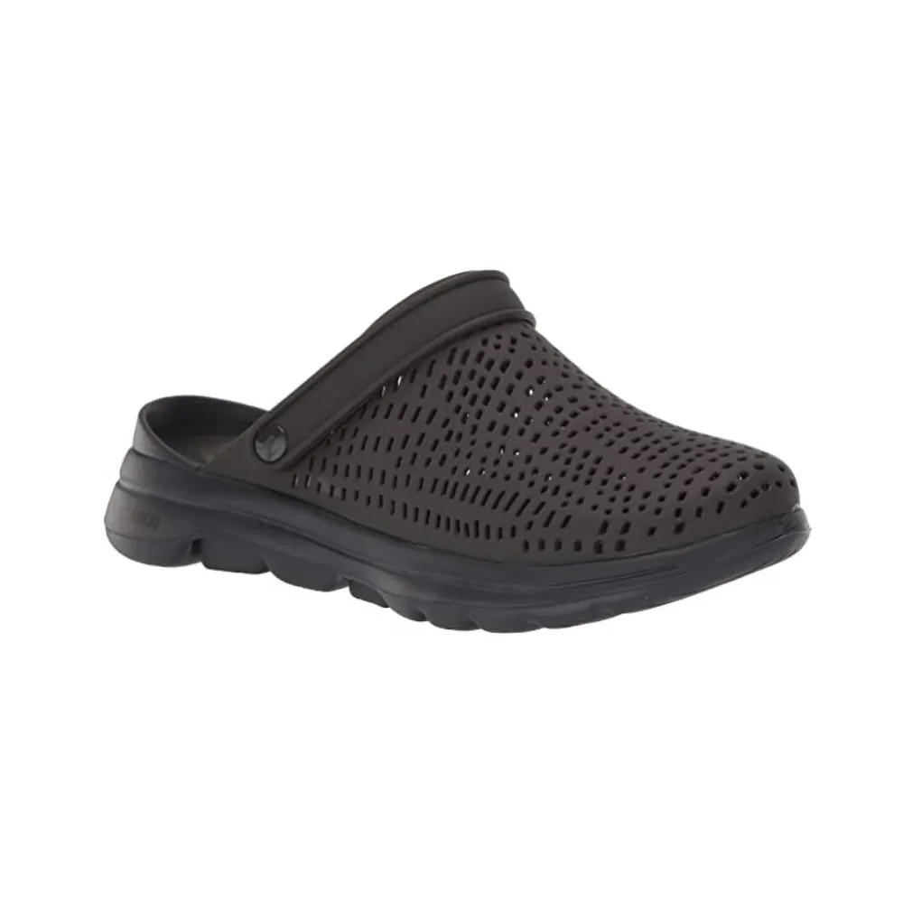 Skechers GOwalk 5 Women's Sandal  111144 Plum Harmony | Lightweight Slip-On Comfort Sandals with Contoured Footbed, Responsive Ultra Go Cushioning, Arch Support, Machine Washable Sandals Newest Resort