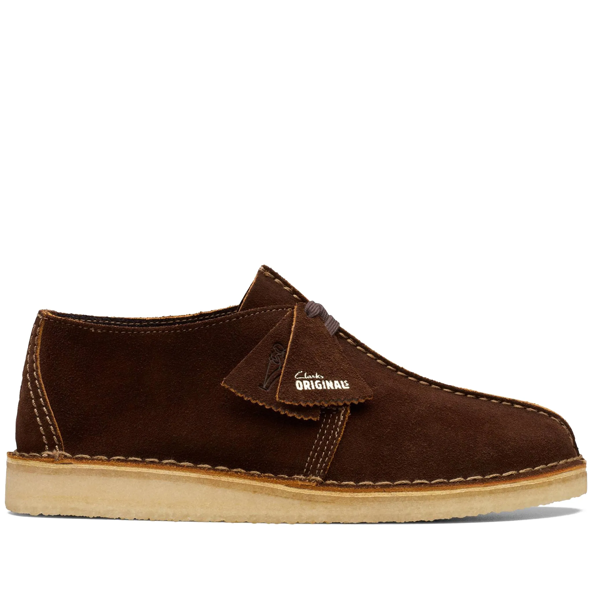 Men's Clarks Desert Trek Suede - Brown/Chestnut Casual Sneakers