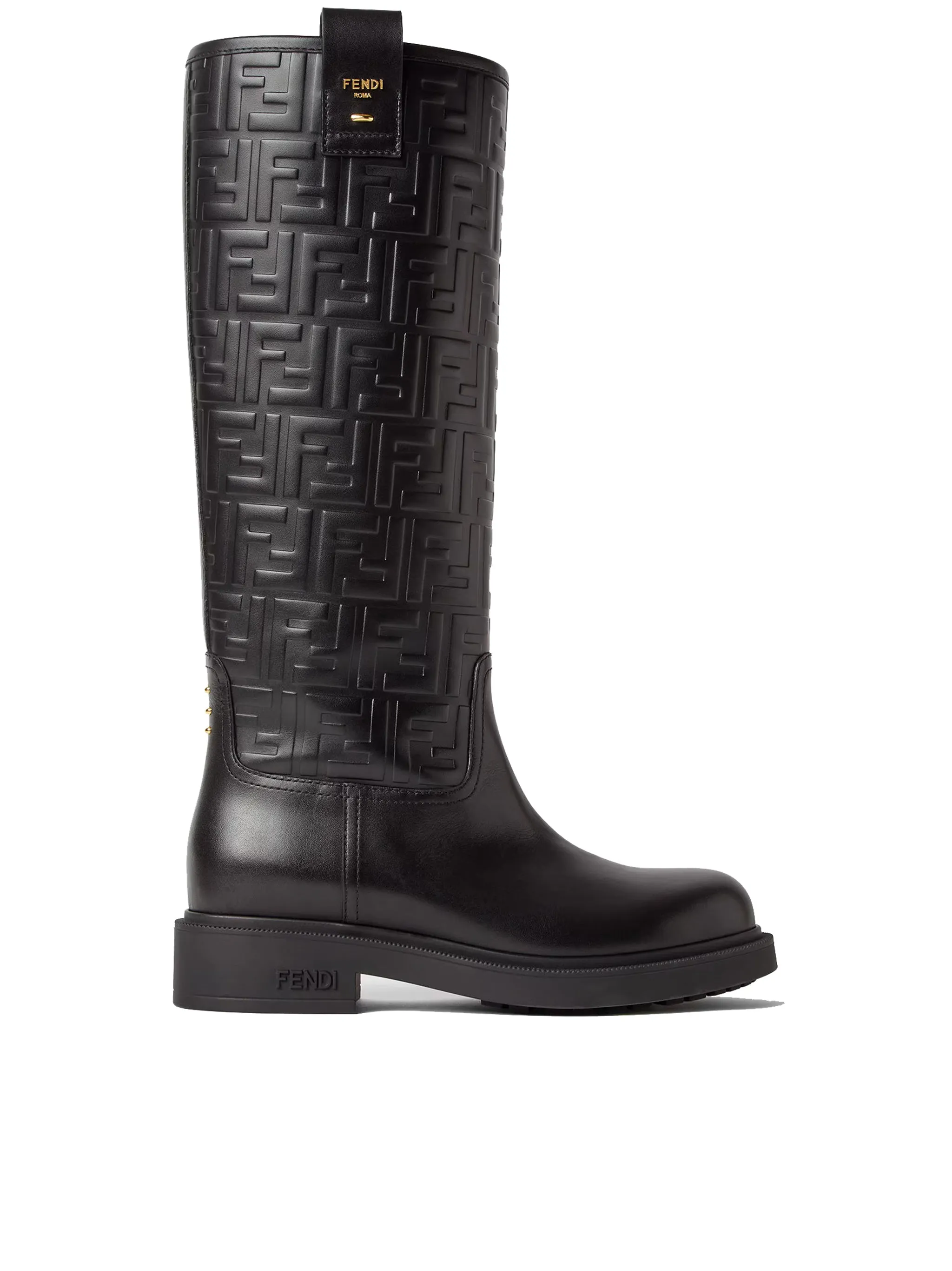 FENDI Leather Filo Boots for Women Rios Of Mercedes Boots For Sale