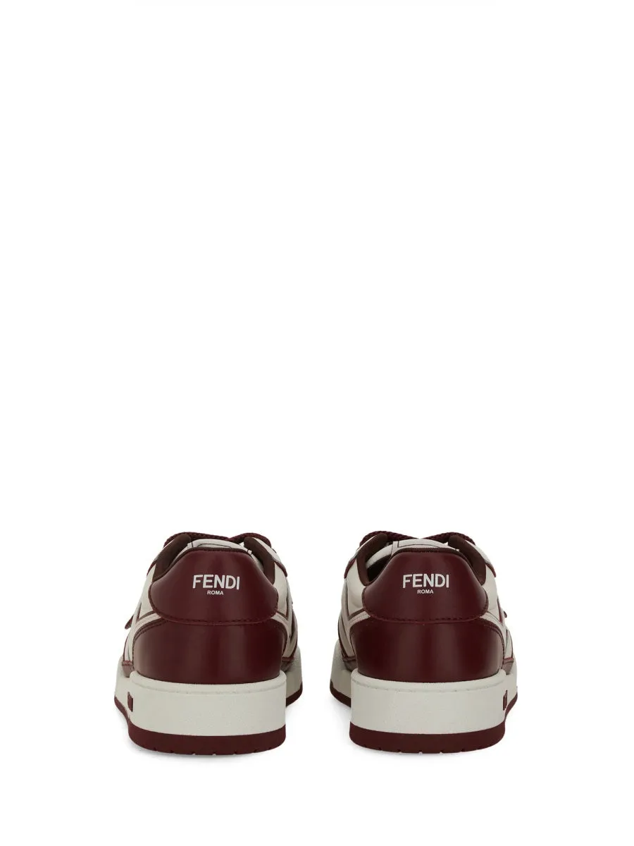 FENDI Luxurious Leather Match Sneakers for Women Vegan Sneakers