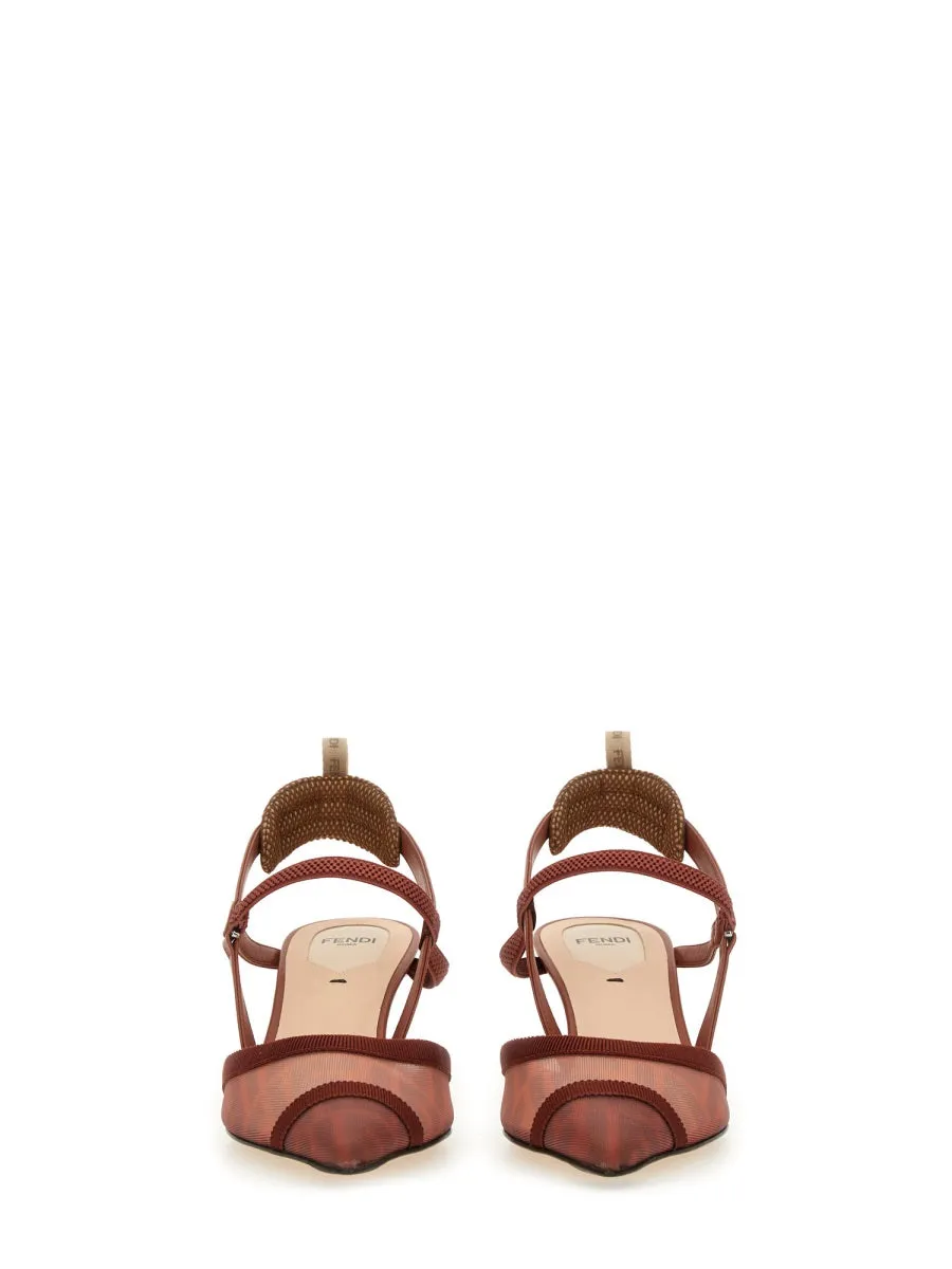 FENDI Slingback Hummingbird Lite Sandals for Women Sandals Resorts Caribbean