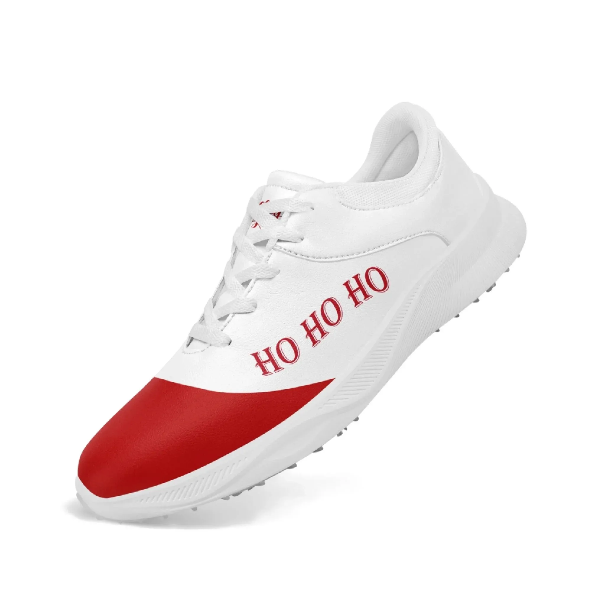 Festive Christmas "HO HO HO" Golf Shoes for Corporate Teams and Holiday Tournaments FN062-25025118