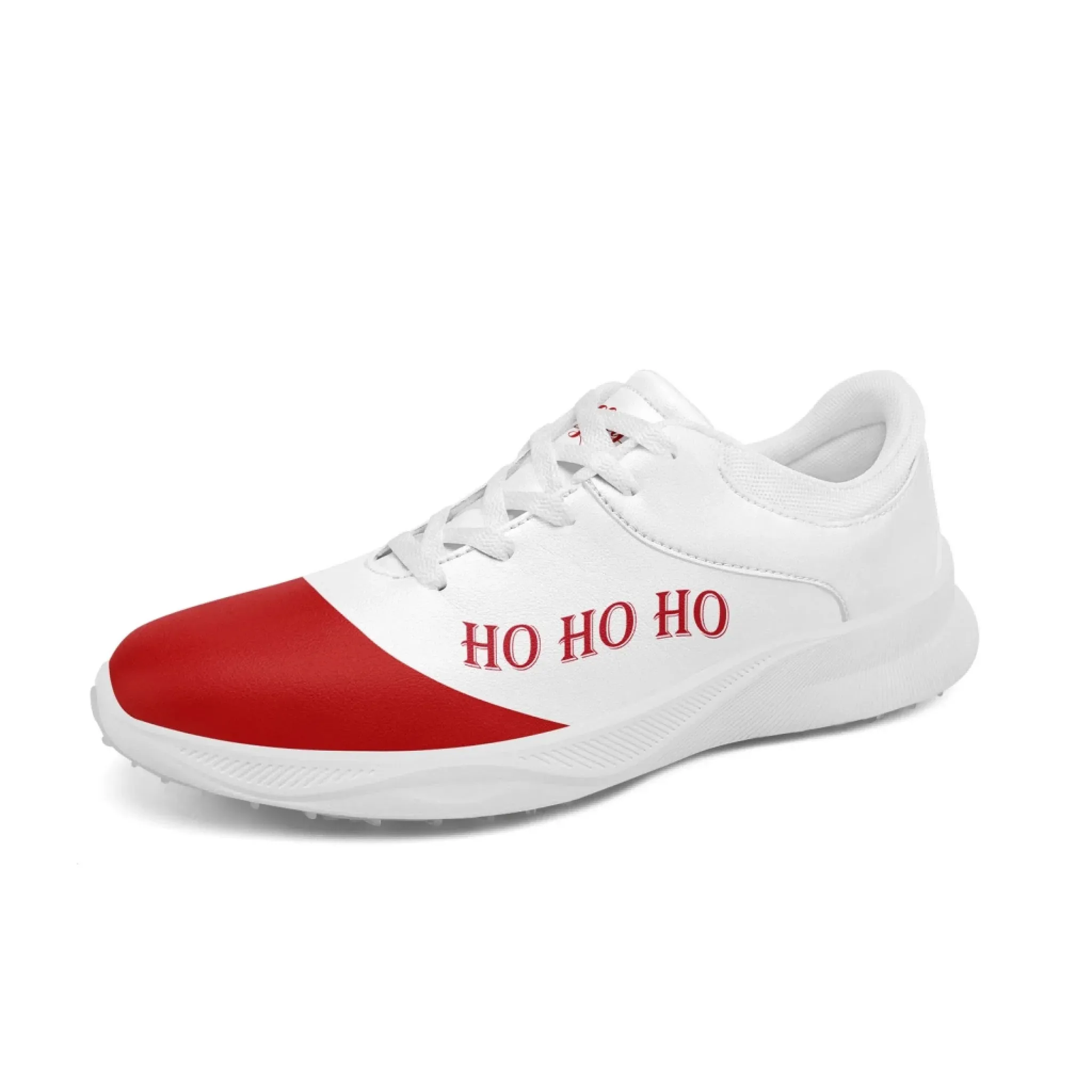 Festive Christmas "HO HO HO" Golf Shoes for Corporate Teams and Holiday Tournaments FN062-25025118
