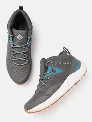 Woodland Hiking Shoes Columbia Men Grey FACET 60 OUTDRY