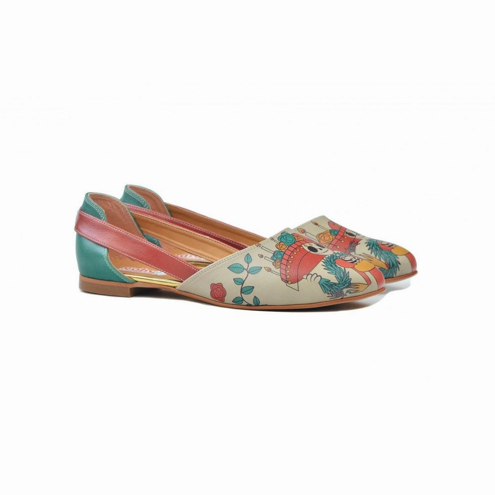 Dress Up High Heels Ballerinas Shoes OMR7017