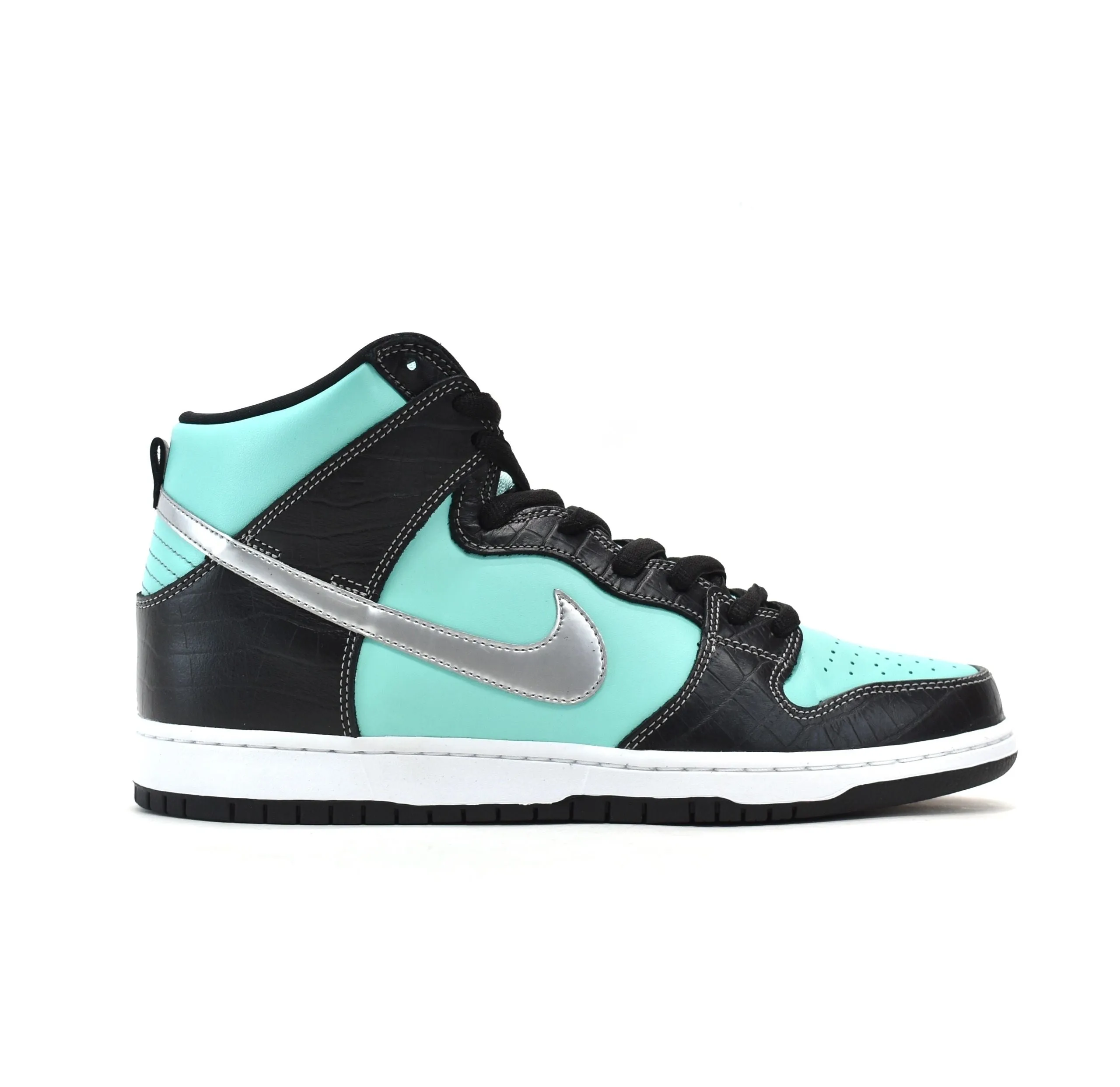 Nike Dunk High SB Diamond Tiffany High New in Box Size 12 Dress Shoes Look Like Sneakers