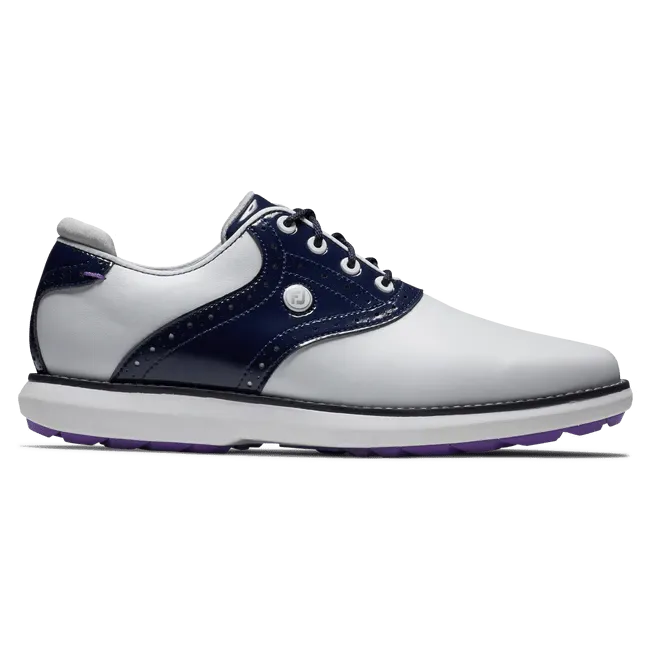 FootJoy 23 Women's Traditions Spikeless Golf Shoes Com Discounted Golf