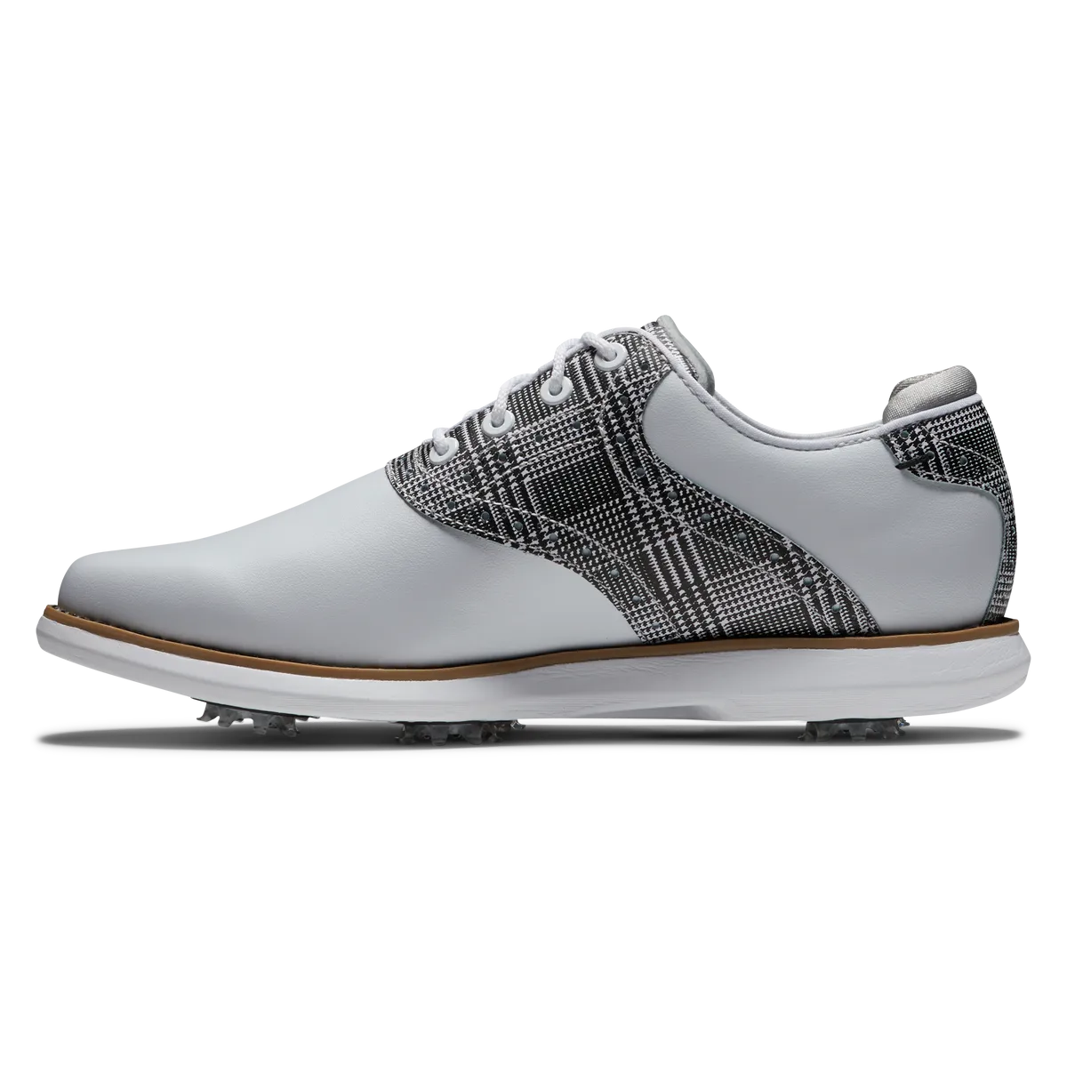 Vintage Golf FootJoy Women's Traditions- White/Grey Golf Shoes