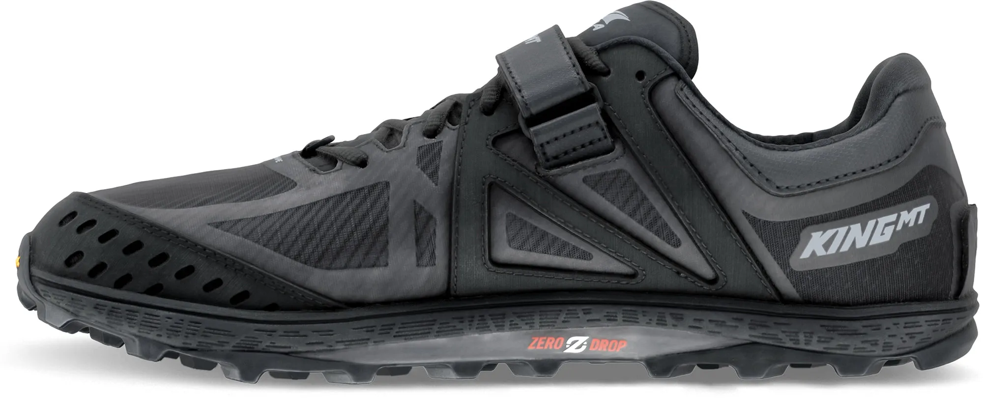 Altra King MT Womens Trail Running Shoes - Black Trail Shoes Carbon Plate