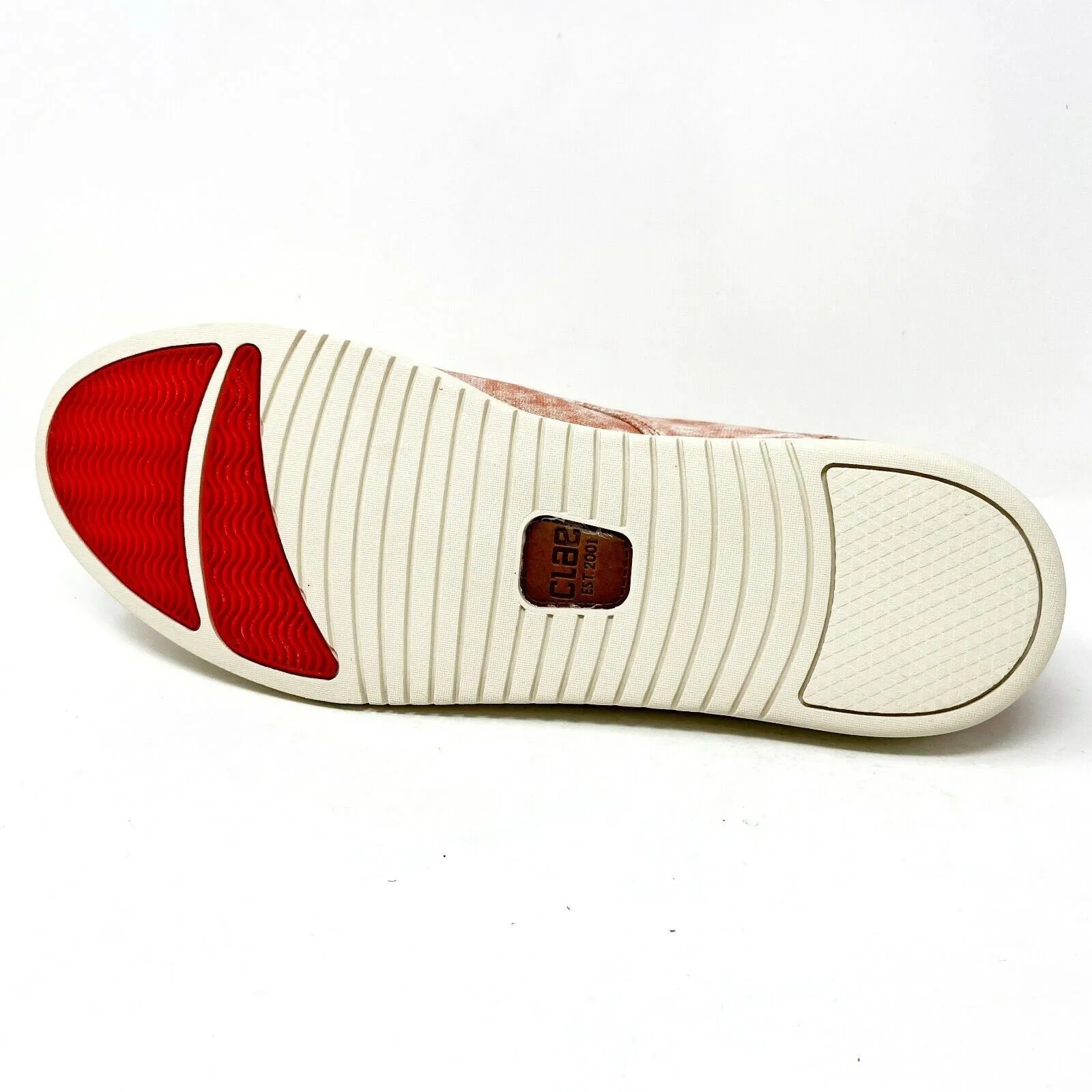 Clae Ellington Textile Fire Tie Dye Canvas Mens Premium Casual Shoes Sneakers Casual Style Shoes