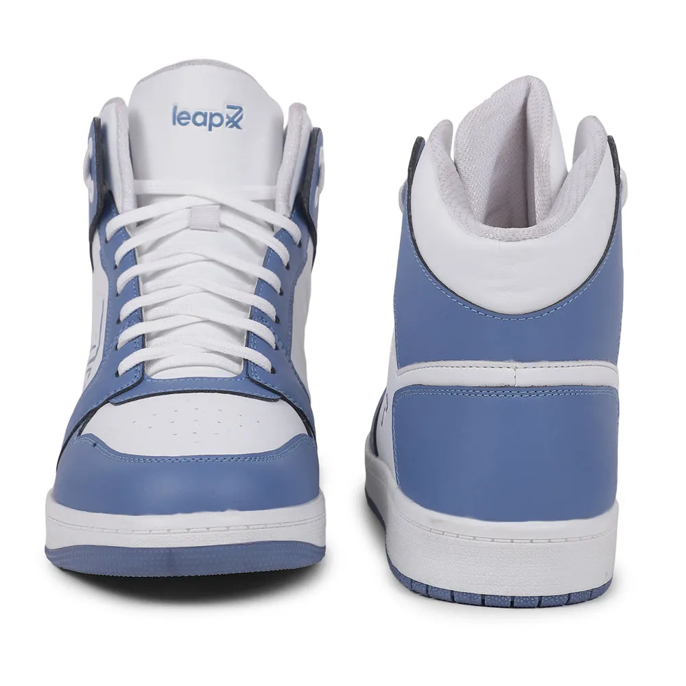 Navy Smart Casual Shoes Leap7x Casual Blue Lacing Sneakers For Men JAXEN-2E By Liberty