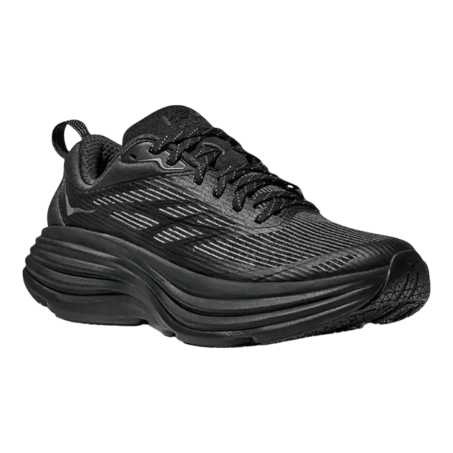 Hoka One Bondi 8 TS Caged Black 1155391-BBLC Shoes Locations