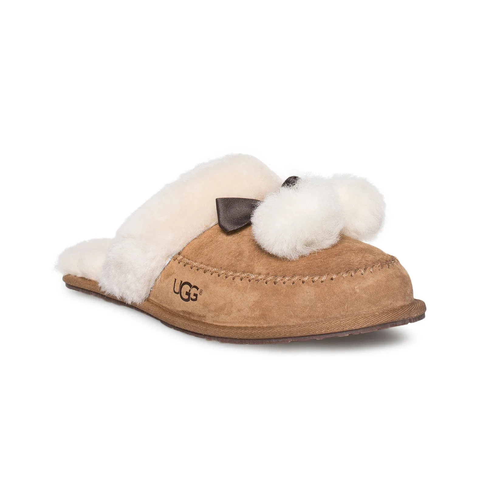 UGG Hafnir Chestnut Slippers Baguette Slides