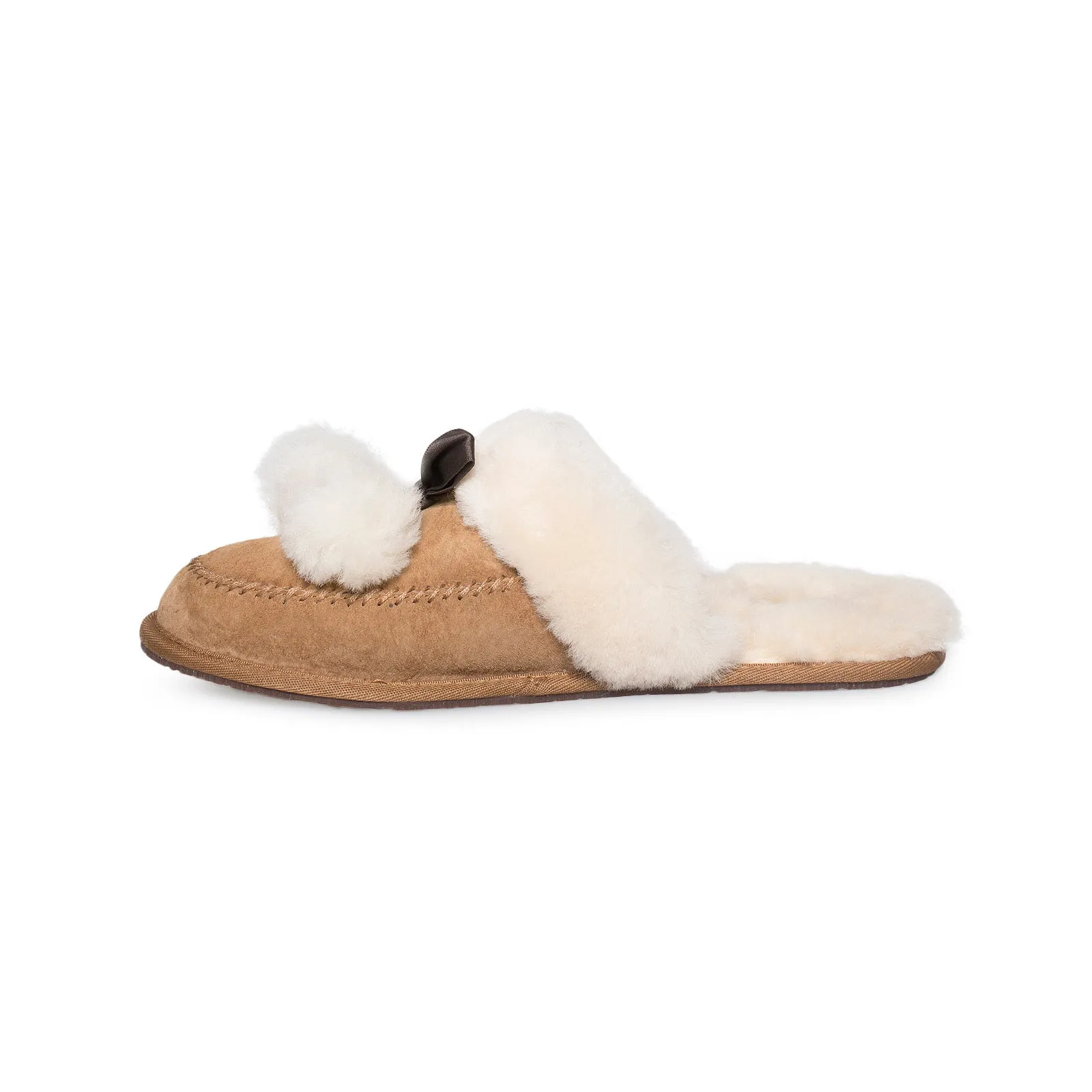 Ruby Slides UGG Hafnir Chestnut Slippers