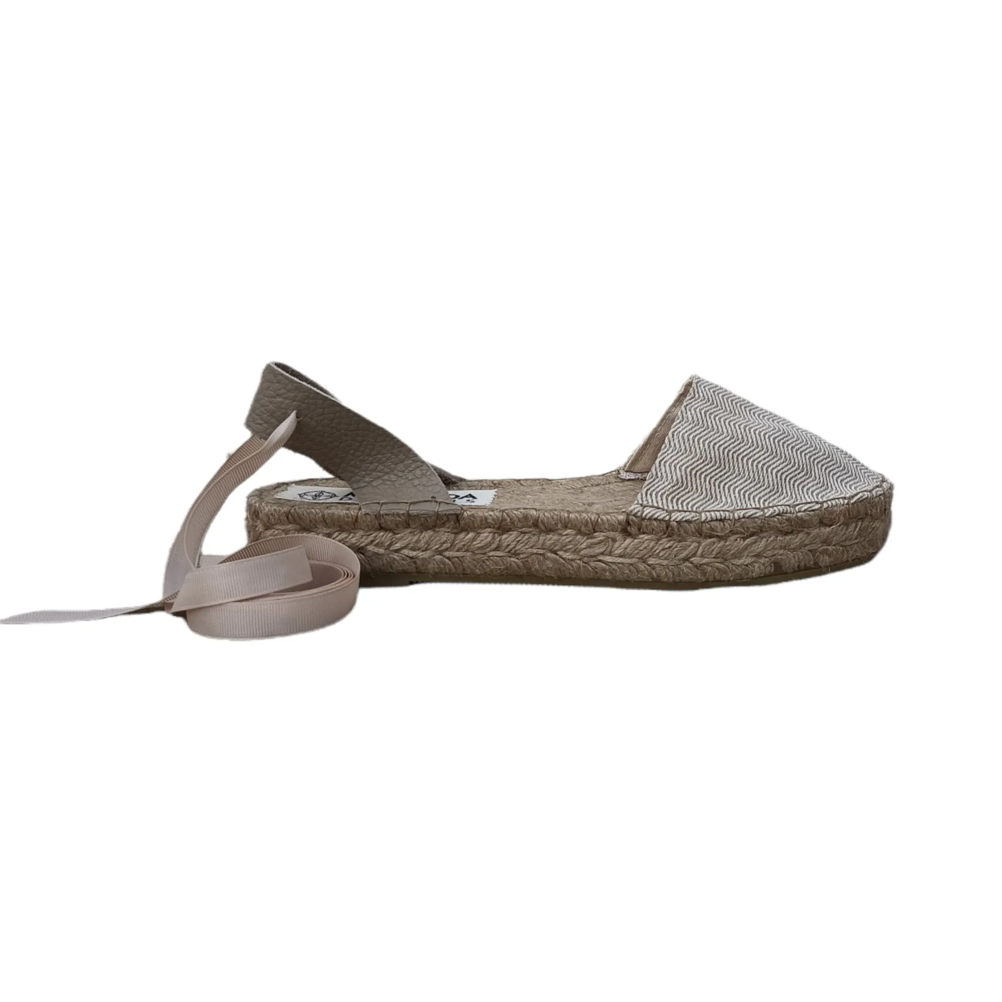 Herringbone Espadrilles - Double Sole Sandals From Mexico