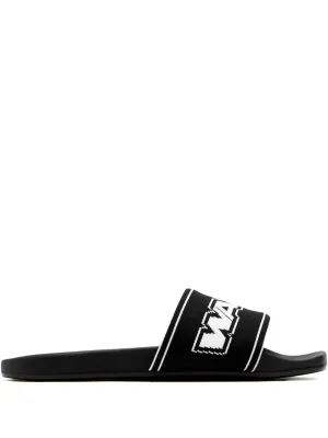 ALEXANDER WANG - Women AW Webbing Pool Slide Italia