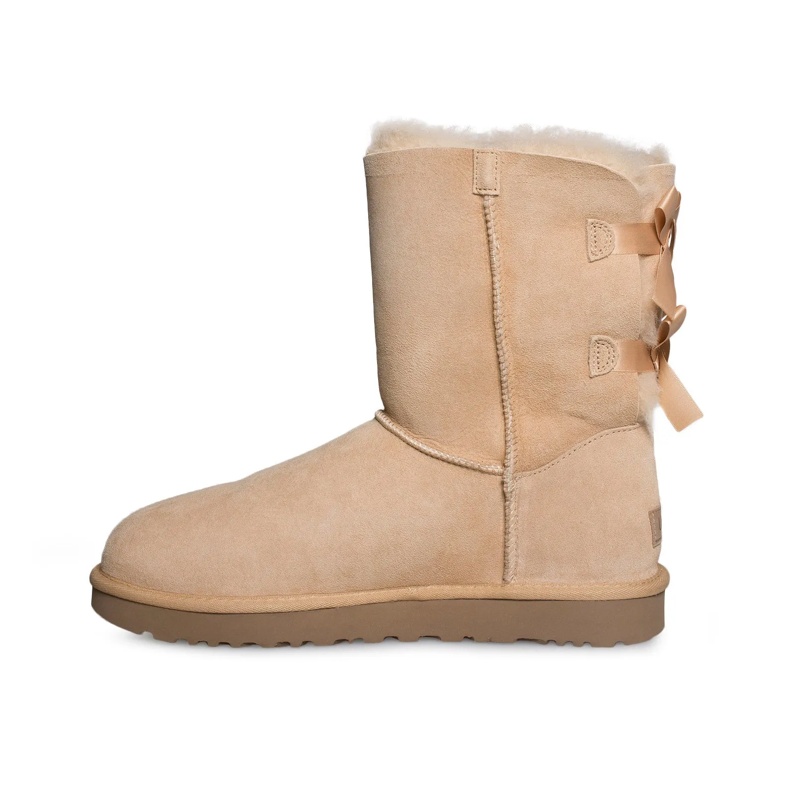 UGG Bailey Bow II Soft Ochre Boots - Women's Cowboy Style Boots