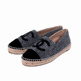Oxfords Or Brogues Kingsman Chanel 2016 CC Tweed Espadrilles