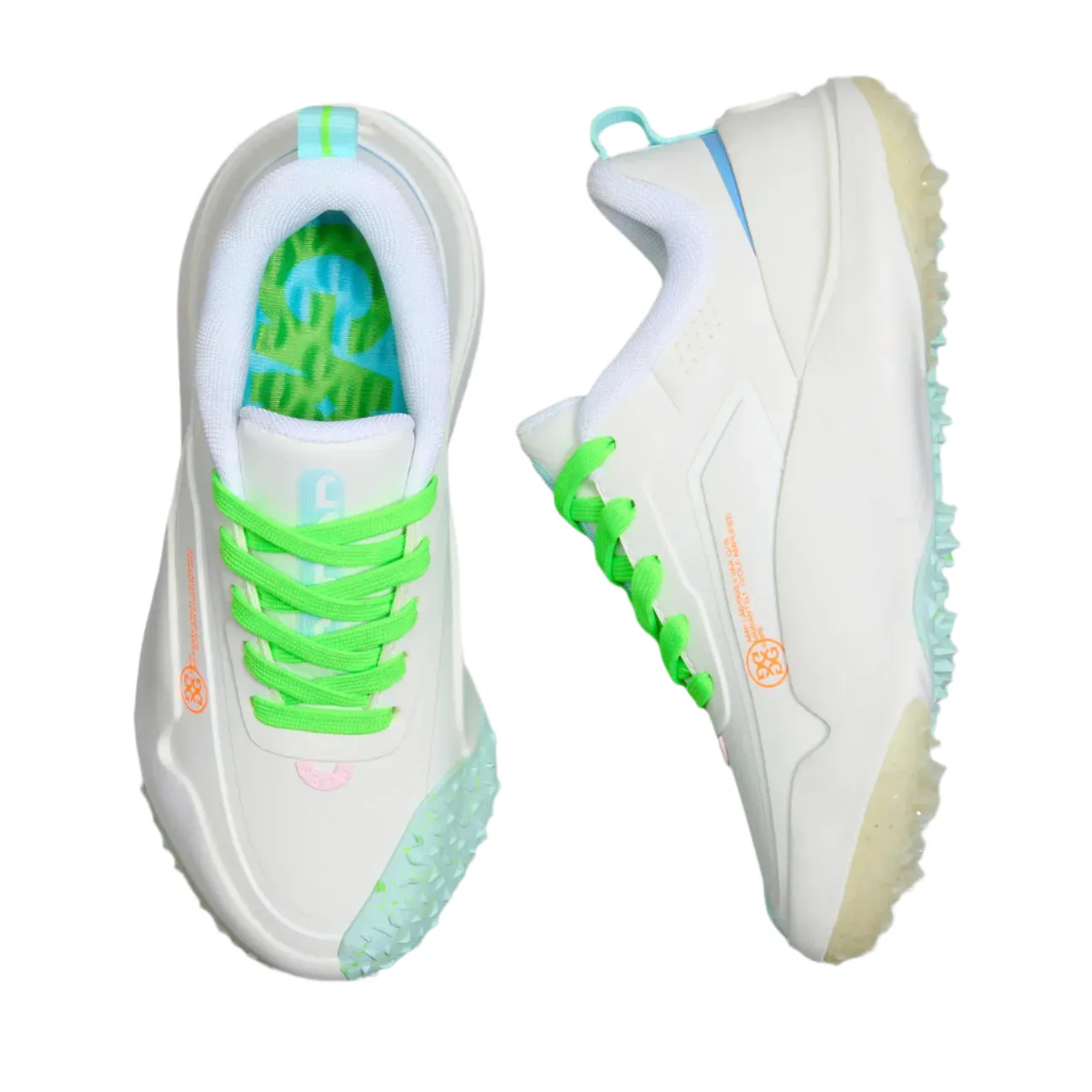 Size 15 Golf Shoes G/Fore Women's G/18 Golf Shoes - Snow/ Multi