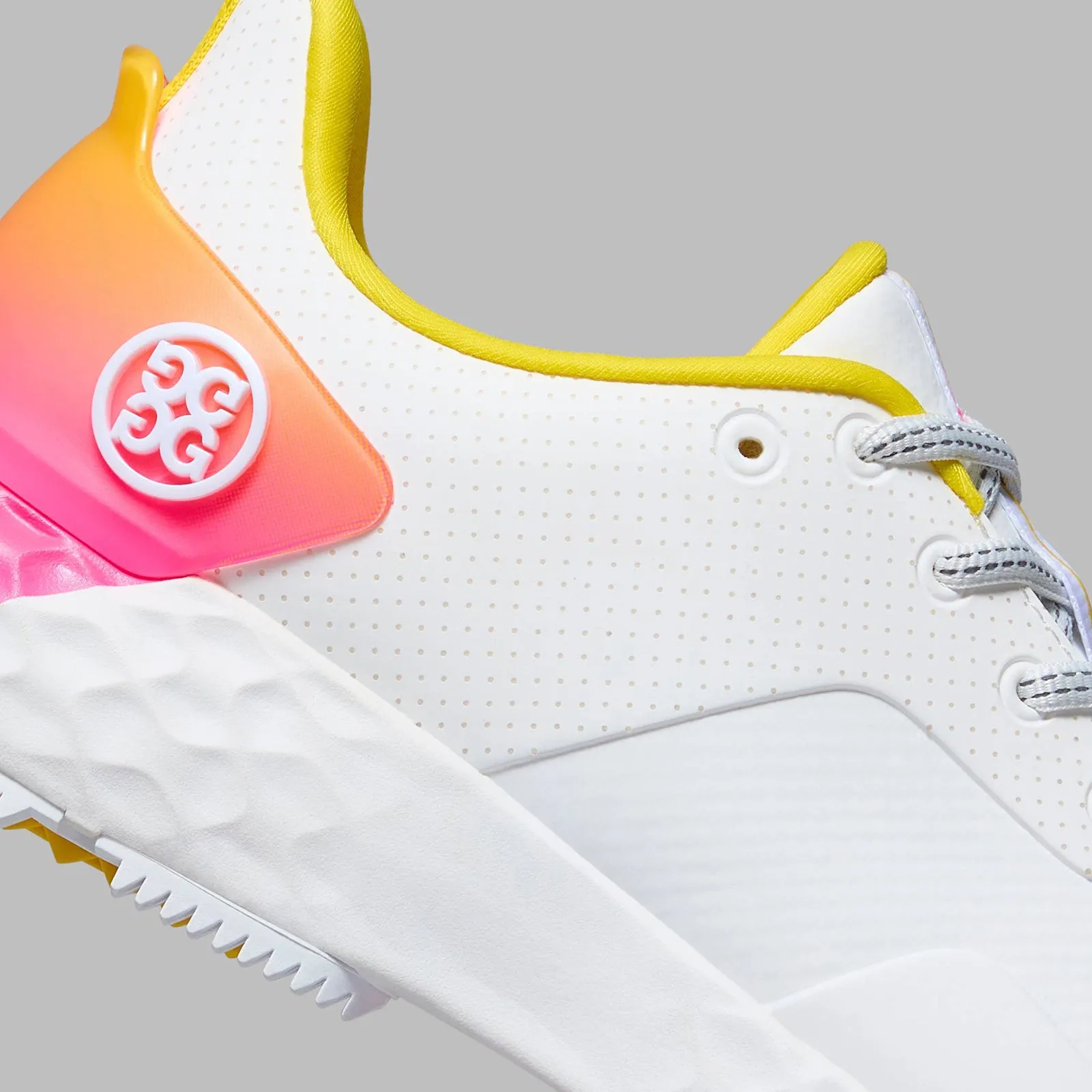 G/Fore Women's MG4  Golf Shoes - Snow/Multi Customizable Golf Shoe Bag Cute Golf