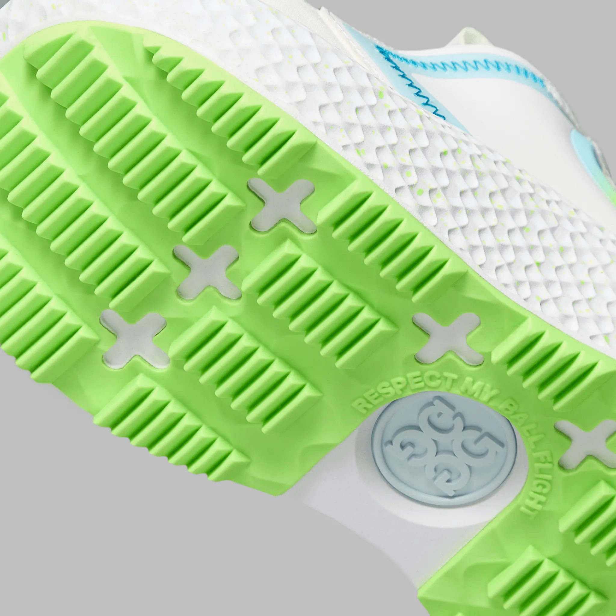 Customize Golf Shoes G/Fore Women's MG4X2 Hybrid Cross Trainer Golf Shoes - Snow/Gecko