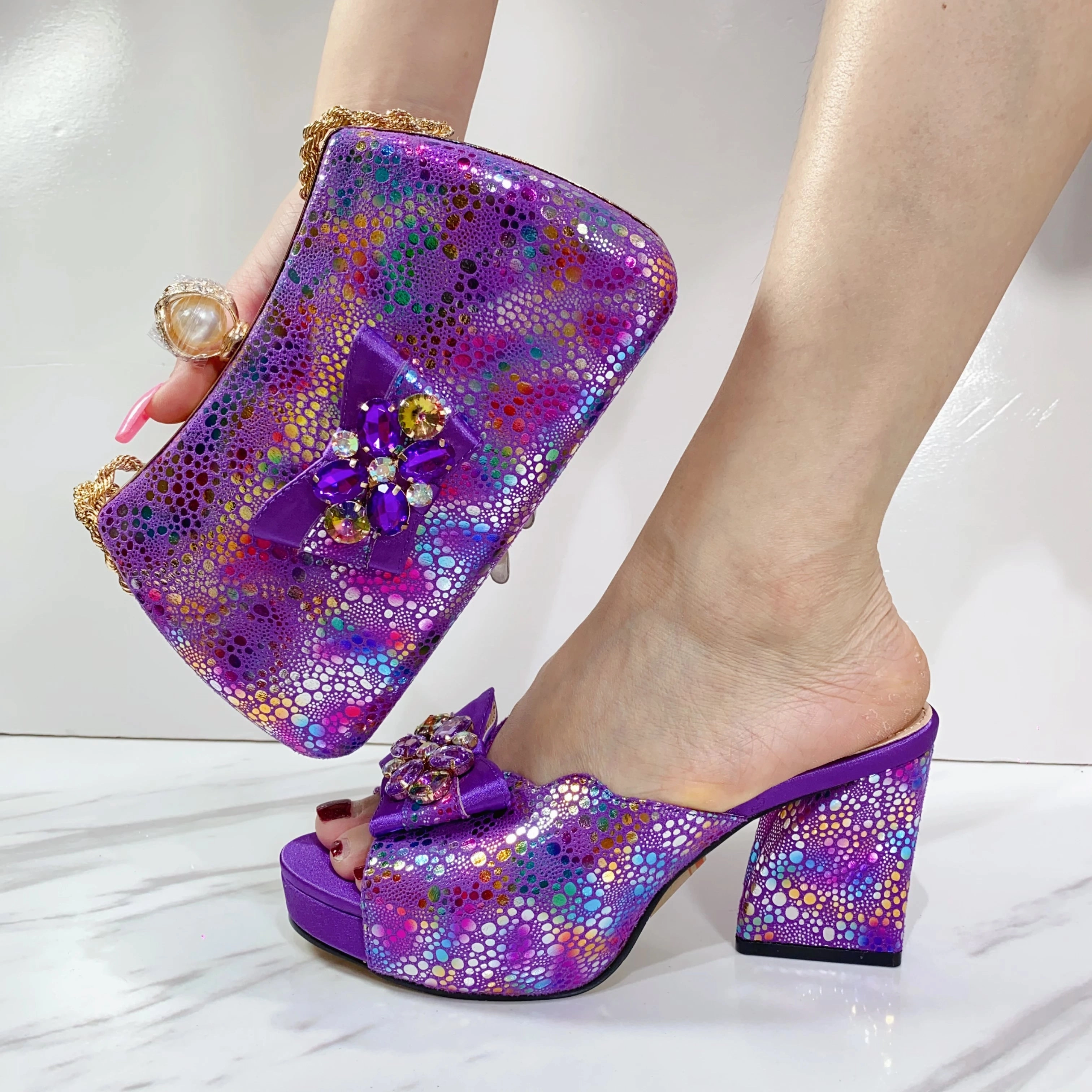 Brand New Women's Shoes High Heel Sandals Fashion Casual Shoes Hot Sale Ltalian Style Slingback African Ladies Sandals And Bags Xxx High Heels