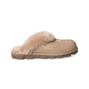 Bird Slippers UGG Coquette Snow Leopard Amphora Slippers - Women's
