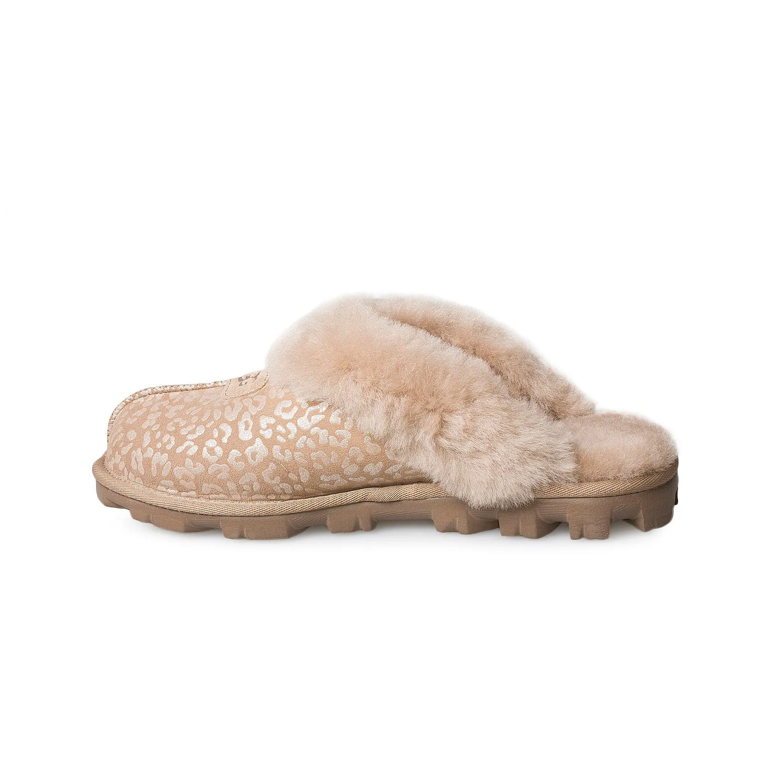 UGG Coquette Snow Leopard Amphora Slippers - Women's Navy Slippers
